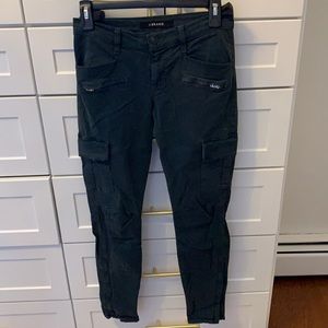 Jbrand grayson skinny cargo jean brand new size 25